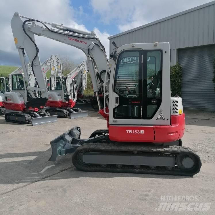 Takeuchi TB153FR Mini ekskavatori < 7 t