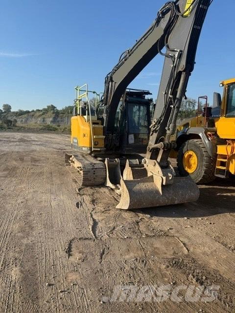 Volvo ECR145EL Kāpurķēžu ekskavatori