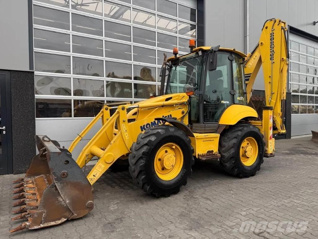 Komatsu WB97S | A/C Ekskavatori-iekrāvēji