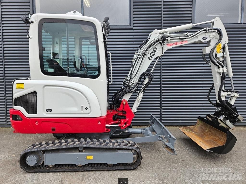 Takeuchi TB 225 Mini ekskavatori < 7 t