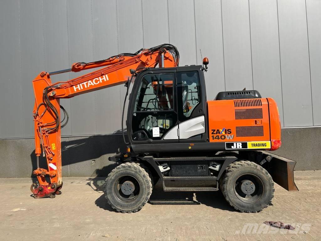Hitachi ZX 140 W-5B Ekskavatori uz riteņiem