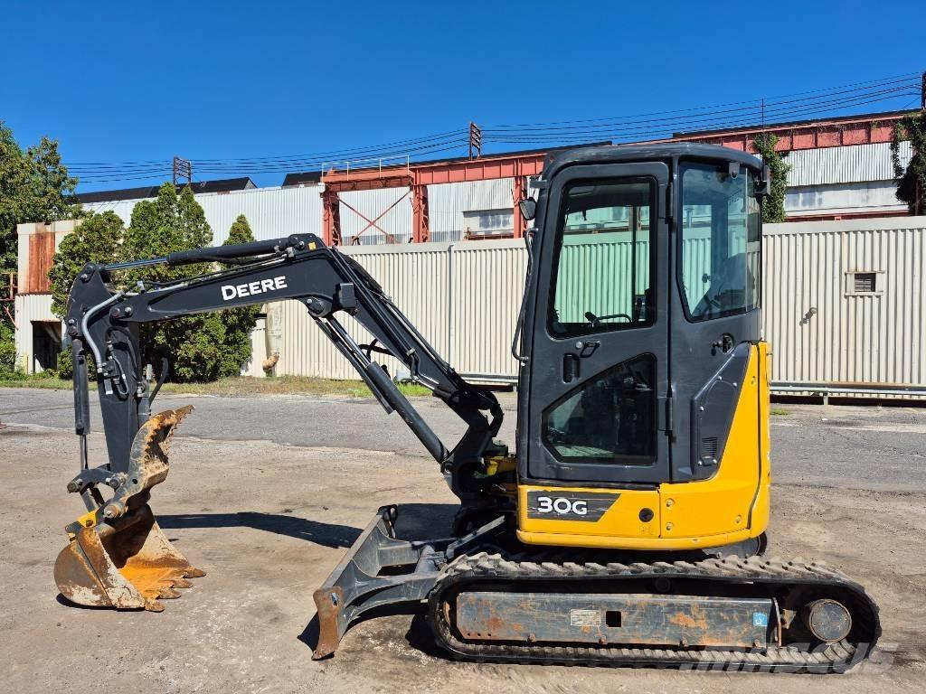 John Deere 30G Mini ekskavatori < 7 t