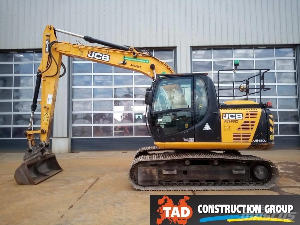 JCB JS 130 LC Kāpurķēžu ekskavatori