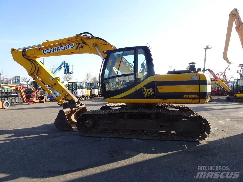 JCB JS180L Kāpurķēžu ekskavatori