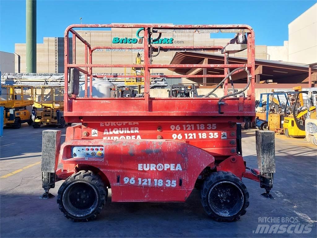 Haulotte C12DX Šķerveida pacēlāji