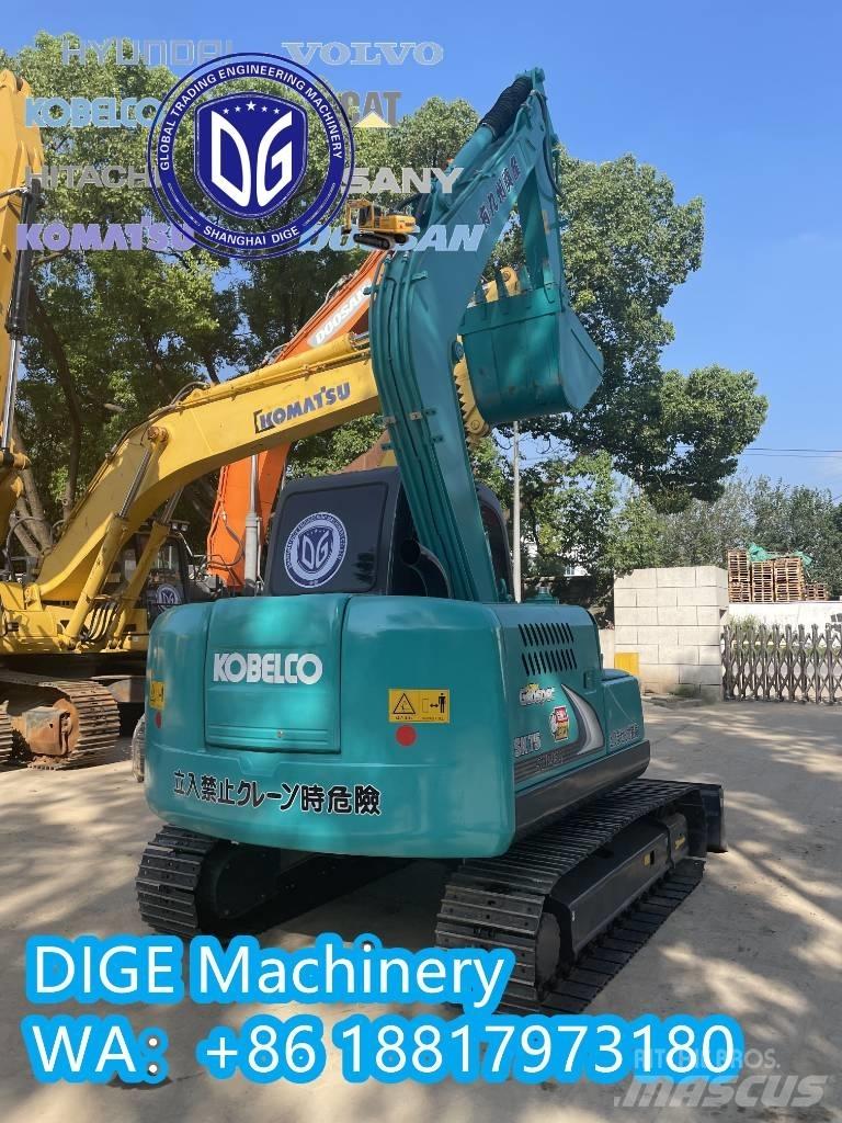 Kobelco SK75-8 Kāpurķēžu ekskavatori