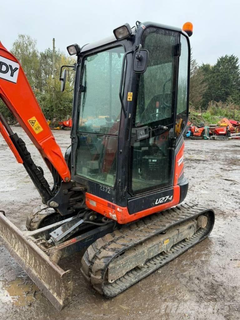 Kubota U 27-4 Mini ekskavatori < 7 t