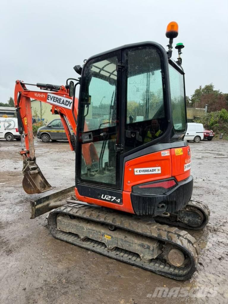 Kubota U 27-4 Mini ekskavatori < 7 t
