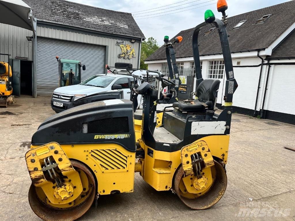 Bomag BW 120 AD-4 Divvalču grunts veltņi