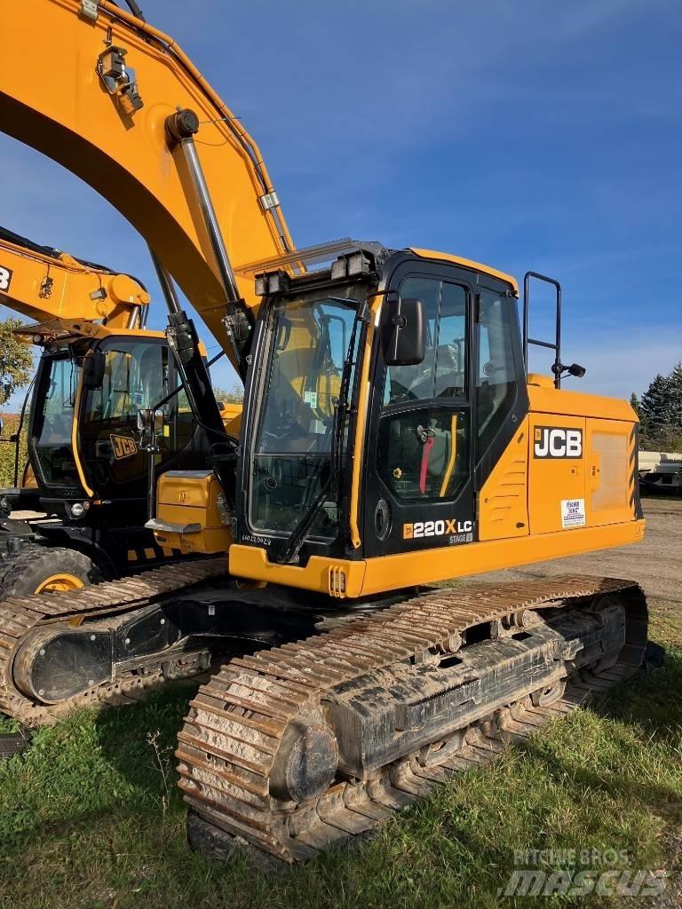 JCB 220X Kāpurķēžu ekskavatori