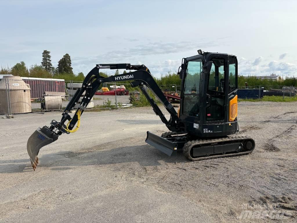 Hyundai HX 25 AZ Mini ekskavatori < 7 t