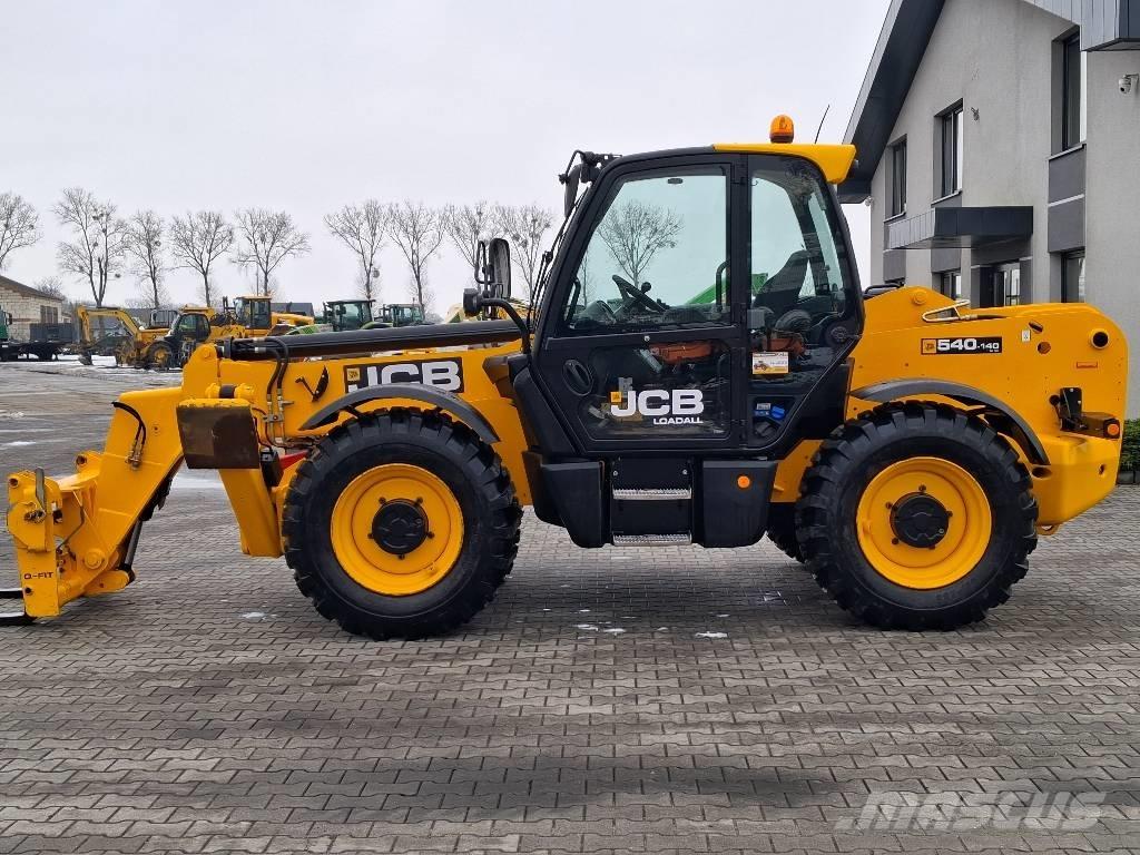 JCB 540-140 Teleskopiskie manipulatori