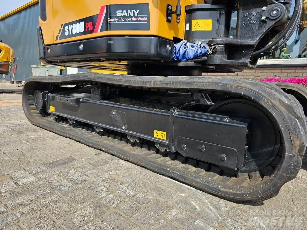 Sany SY80U Vidēja lieluma ekskavatori 7 t - 12 t