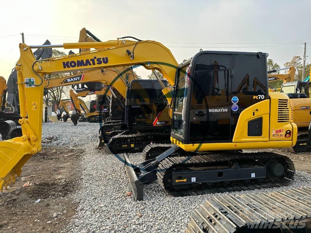 Komatsu PC 70 Mini ekskavatori < 7 t