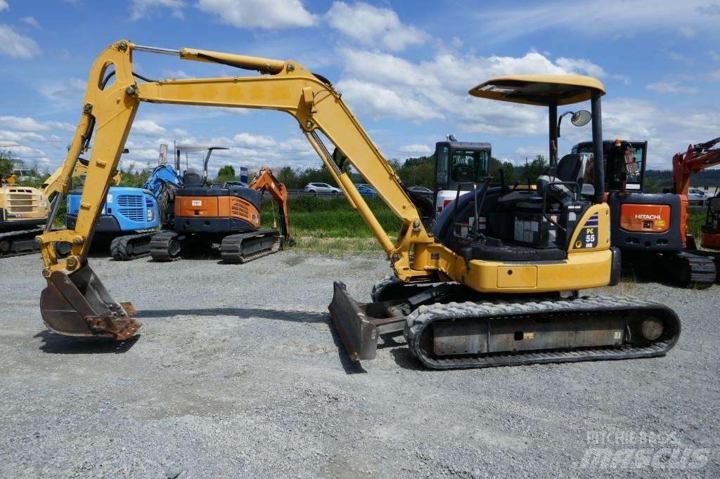 Komatsu PC 55 MR-3 Mini ekskavatori < 7 t