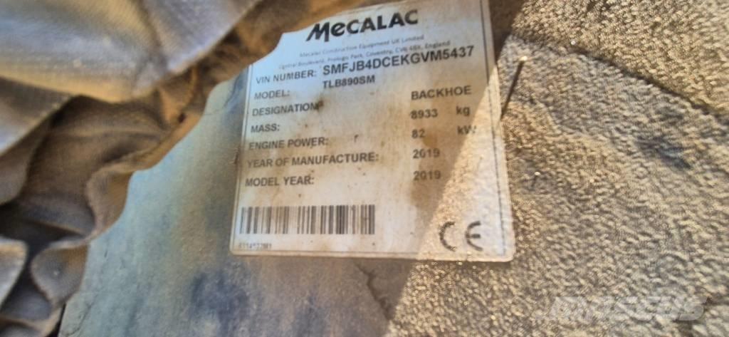 Mecalac TLB 890 Ekskavatori-iekrāvēji
