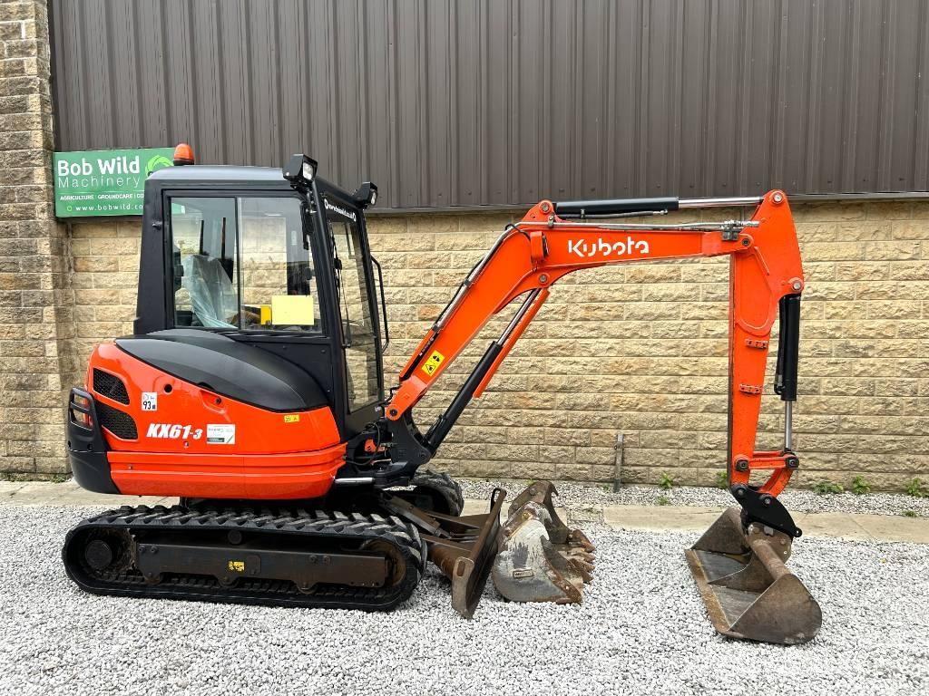Kubota KX61-3 Mini ekskavatori < 7 t