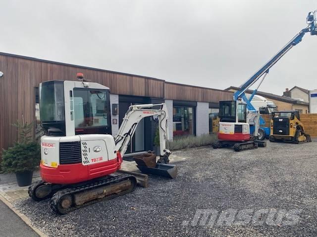 Takeuchi TB 23 R Mini ekskavatori < 7 t