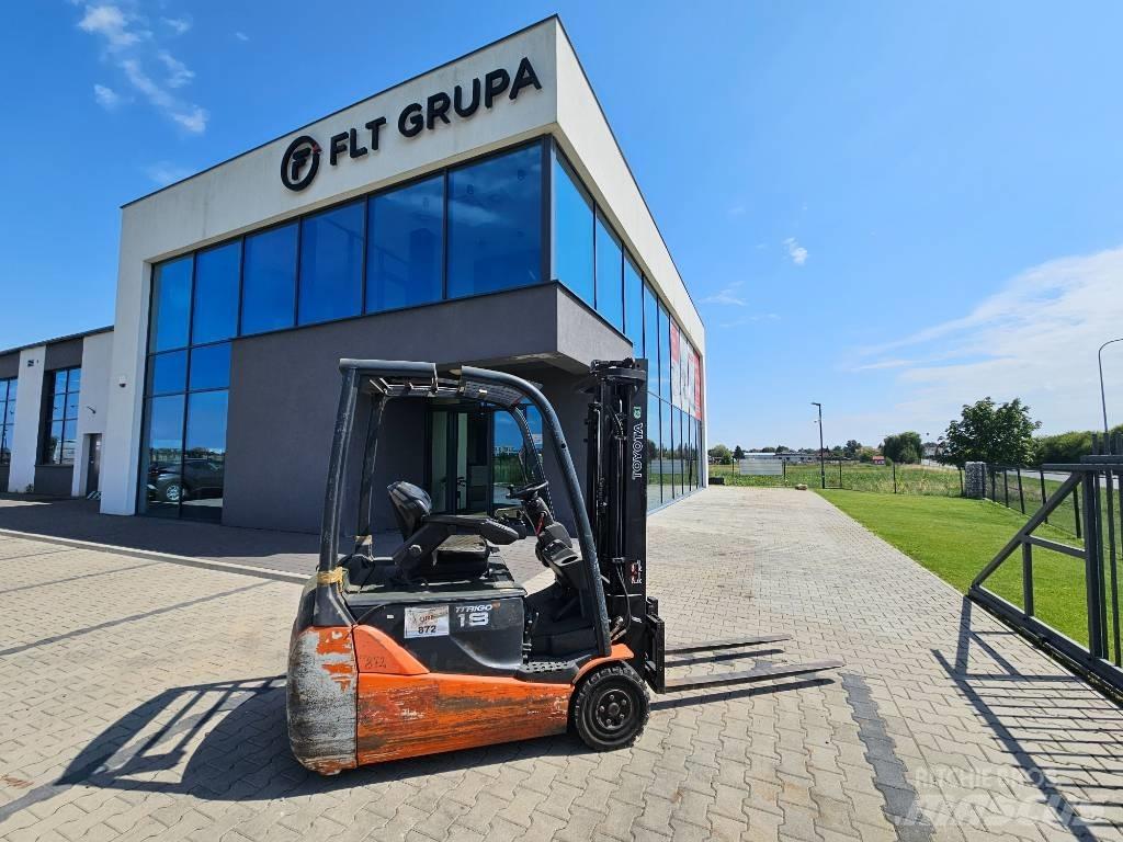 Toyota 8 FBET 18 Elektriskie iekrāvēji