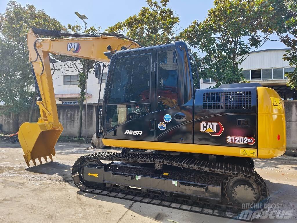 CAT 312d Kāpurķēžu ekskavatori