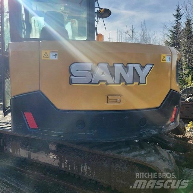 Sany SY 80 U Kāpurķēžu ekskavatori
