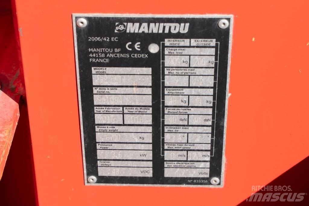 Manitou AETJ 150 Strēles pacēlāji