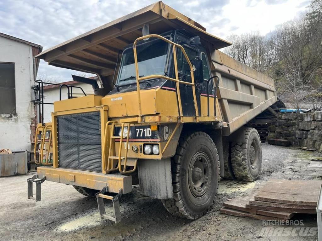CAT 771D Karjeras kravas automašīnas