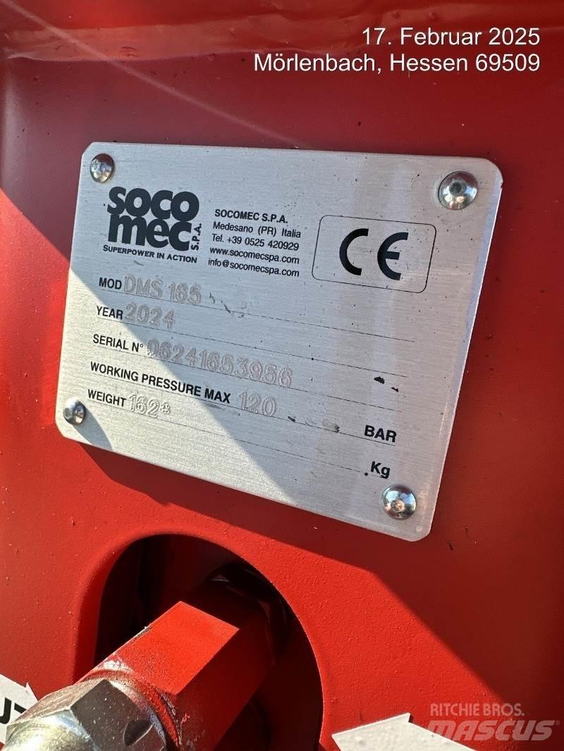 Socomec DMS165 Hidrauliskie pāļu āmuri
