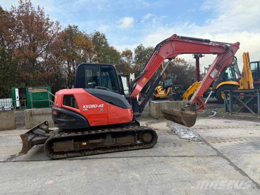 Kubota KX 080-4 Vidēja lieluma ekskavatori 7 t - 12 t