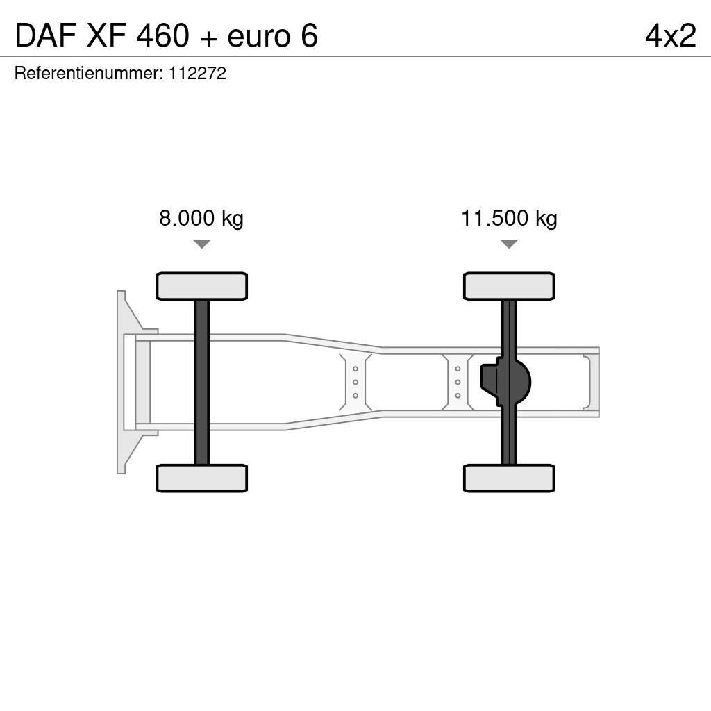DAF XF 460 + euro 6 Vilcēji