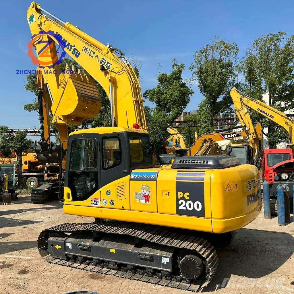 Komatsu PC 200-7 Kāpurķēžu ekskavatori