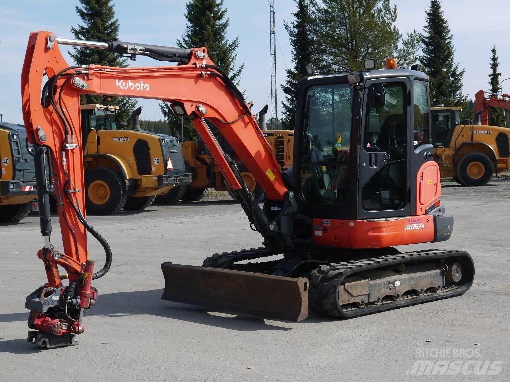 Kubota U 57-4 Mini ekskavatori < 7 t