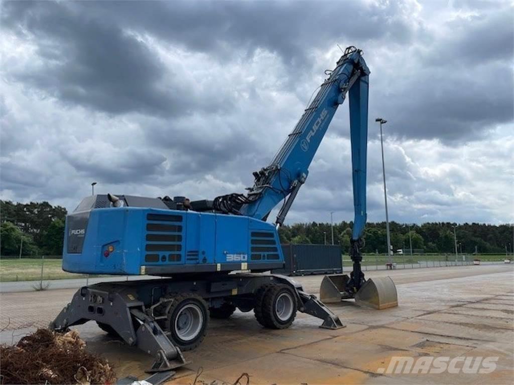 Fuchs MHL 360F Ekskavatori uz riteņiem