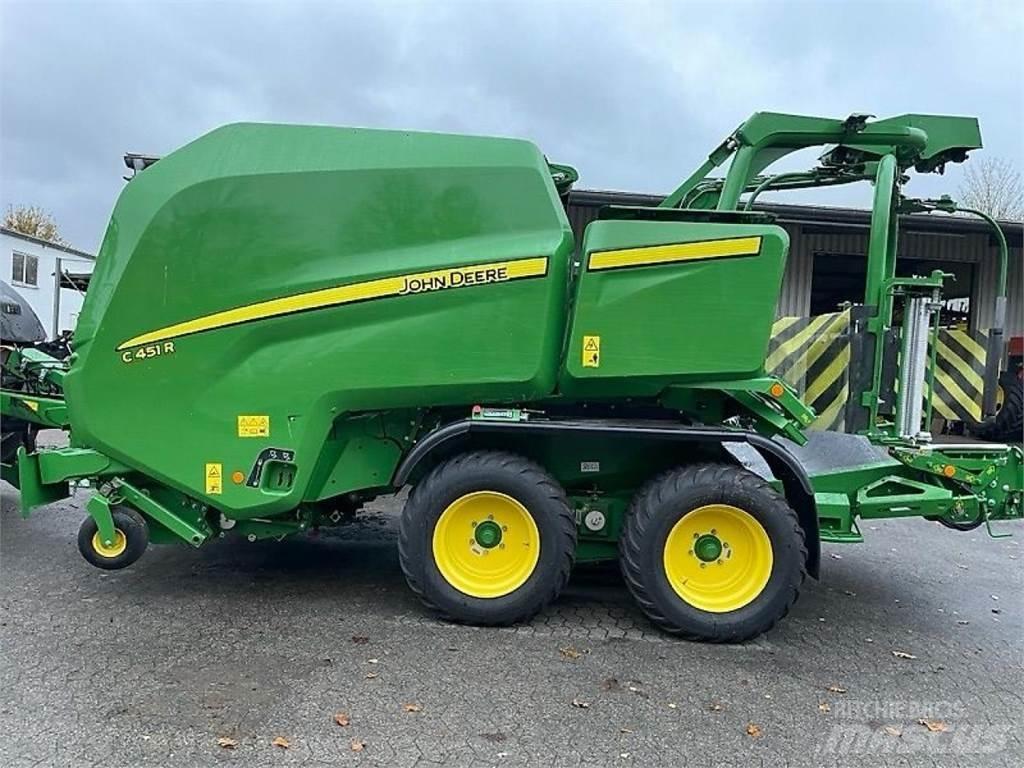 John Deere C451R Rituļu preses