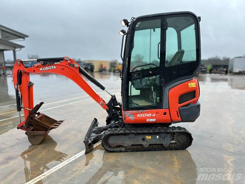Kubota KX 018-4 Mini ekskavatori < 7 t