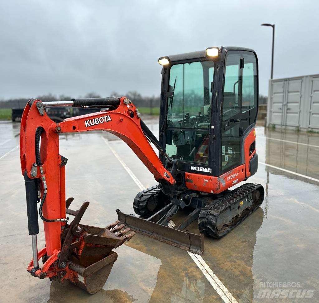 Kubota KX 018-4 Mini ekskavatori < 7 t