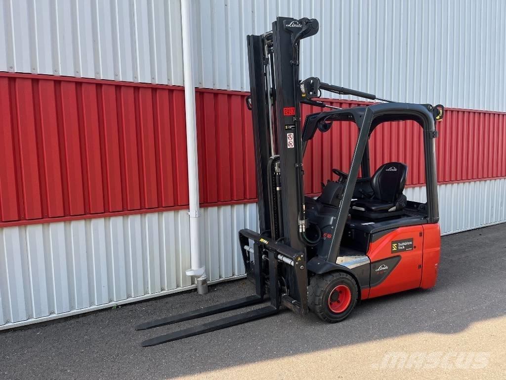 Linde E 16 C-02 Elektriskie iekrāvēji