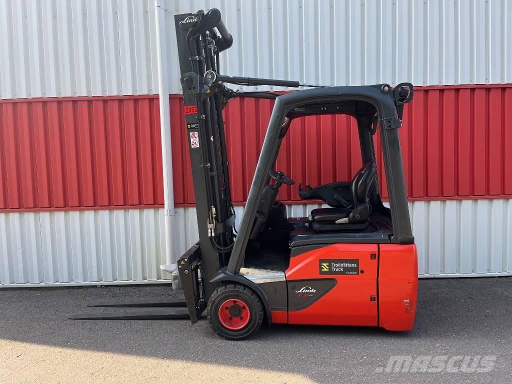Linde E 16 C-02 Elektriskie iekrāvēji