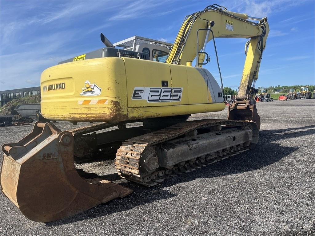 New Holland E 265 B Kāpurķēžu ekskavatori