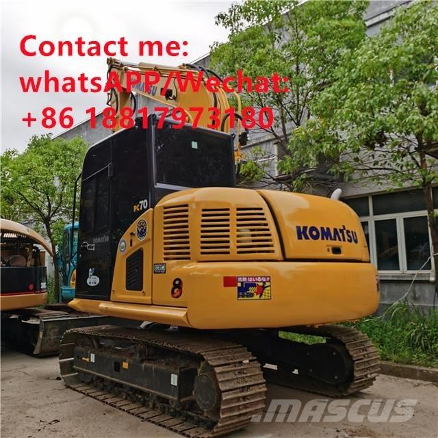 Komatsu PC70-8 Kāpurķēžu ekskavatori