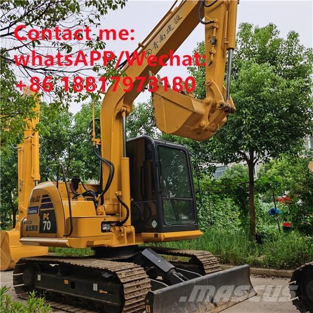 Komatsu PC70-8 Kāpurķēžu ekskavatori