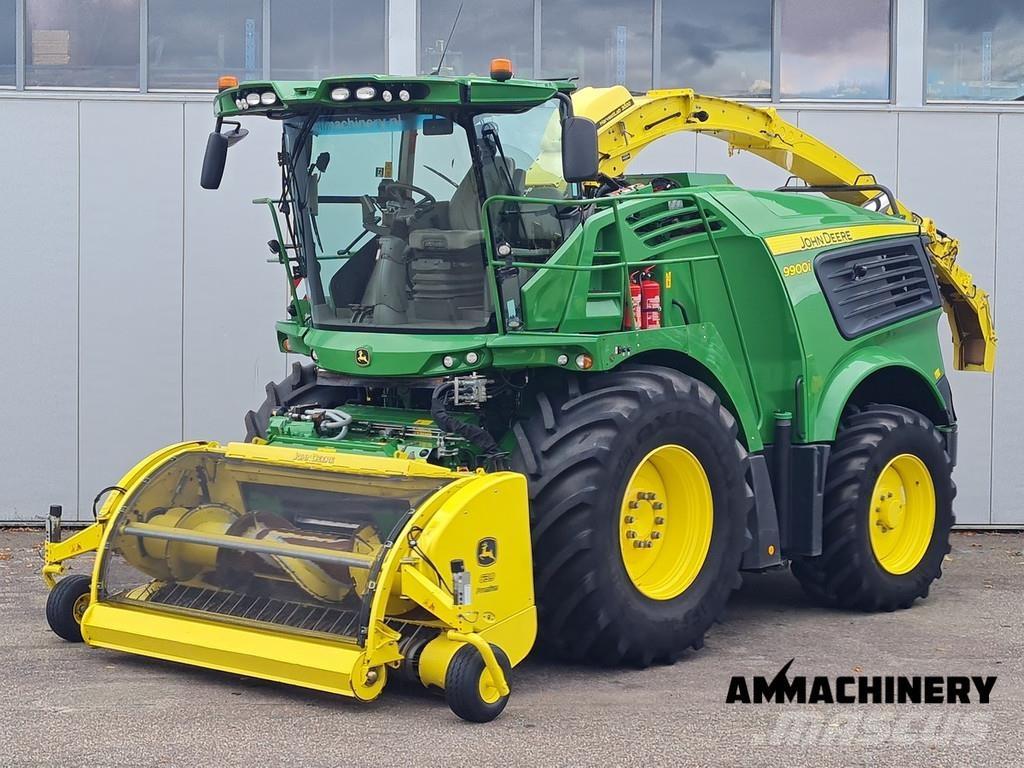 John Deere 9900 i Zāles smalcinātāji