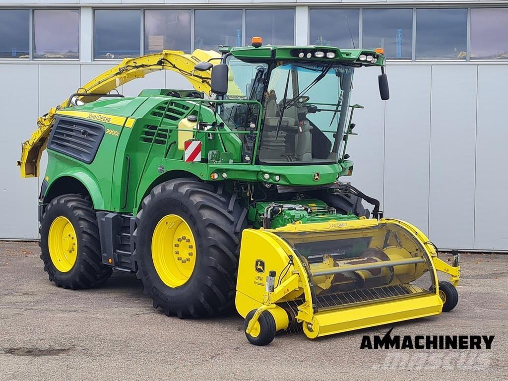 John Deere 9900 i Zāles smalcinātāji