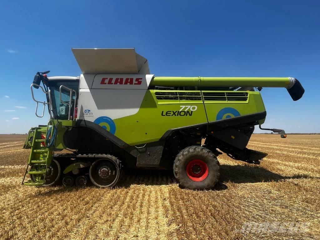 CLAAS Lexion 770 TT Ražas novākšanas kombaini