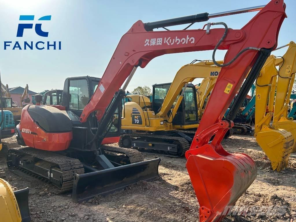 Kubota kx163 Kāpurķēžu ekskavatori