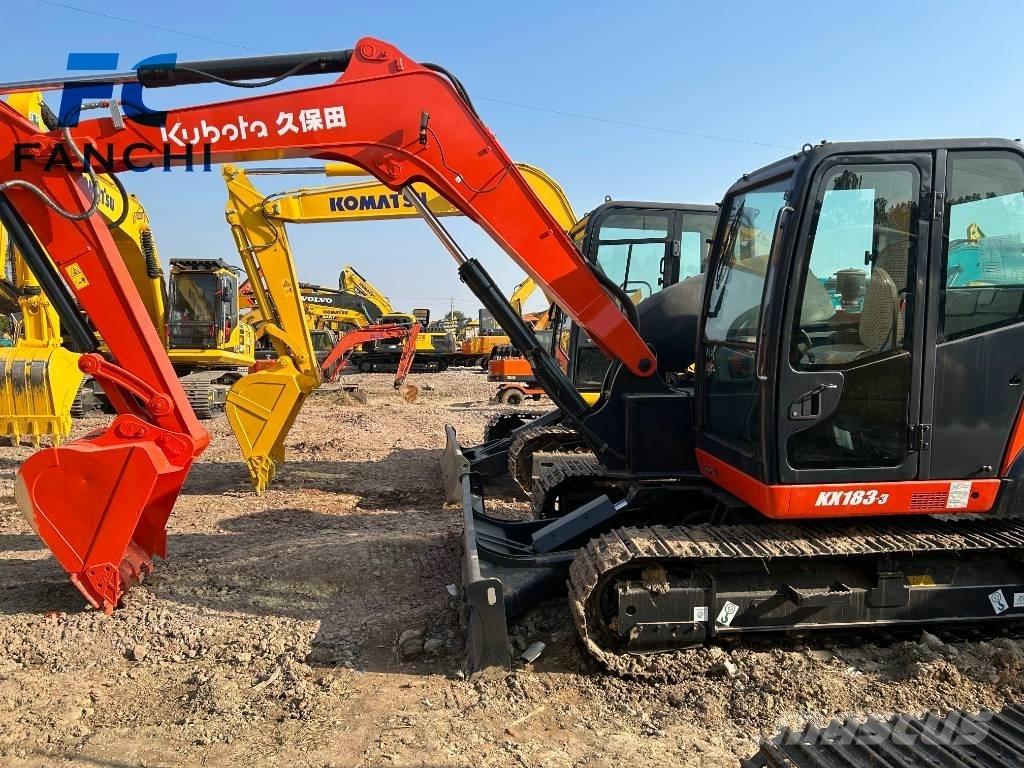Kubota kx163 Kāpurķēžu ekskavatori