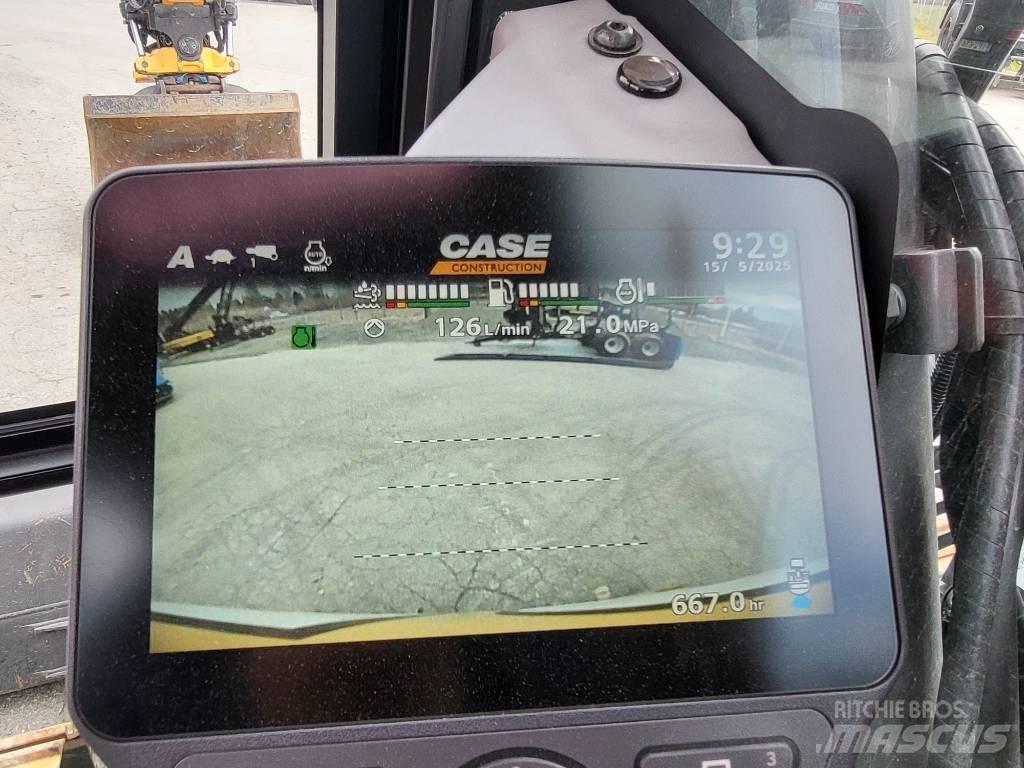 CASE CX 145 D SR Kāpurķēžu ekskavatori