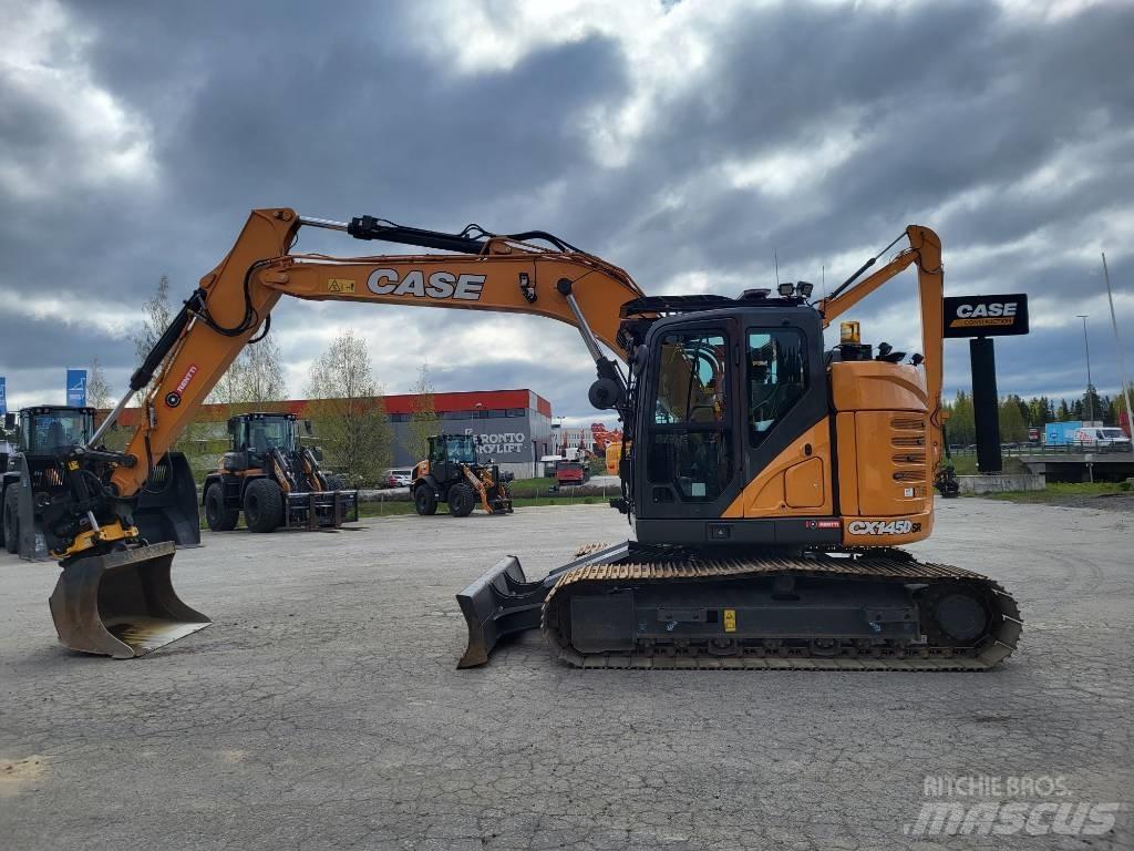 CASE CX 145 D SR Kāpurķēžu ekskavatori