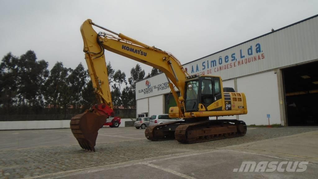 Komatsu 210 LC 10 Kāpurķēžu ekskavatori