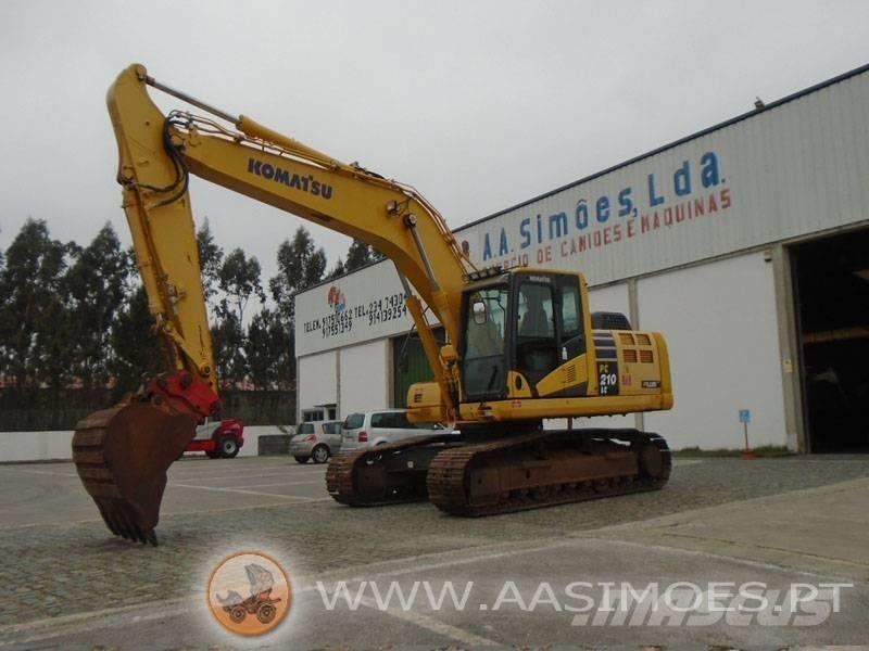Komatsu 210 LC 10 Kāpurķēžu ekskavatori